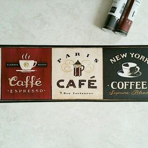 RESERVED Wallpaper Border Café Coffee Bar 2 ROLLS